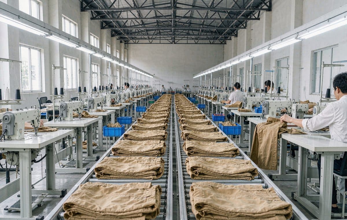 Clothing Manufacturing Lead Time: 500 Units, Week by Week